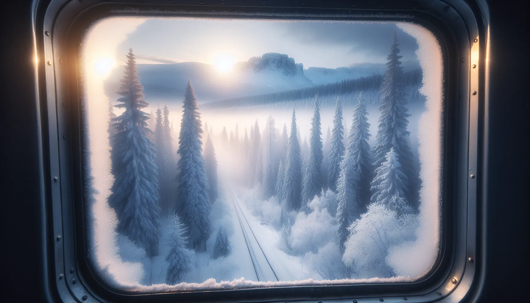 En Train Vers L Oural